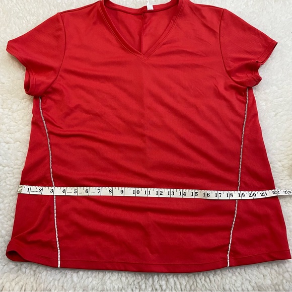 ID Ideology Women's Essentials Rapidry Salmon Coral Performance T-Shirt Size XL - Picture 7 of 7